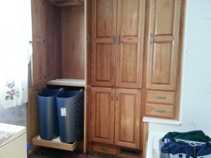 laundry storage cabinets